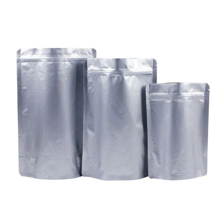 Laminated Metalized Pouch Bags With Zipper