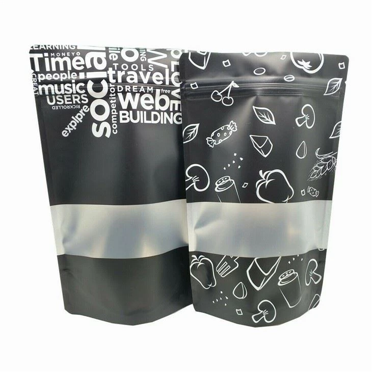 Laminated Metalized Pouch Bags With Zipper